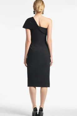 Sachin & Babi Plus Sizes|Midi<Sandra Dress - Black