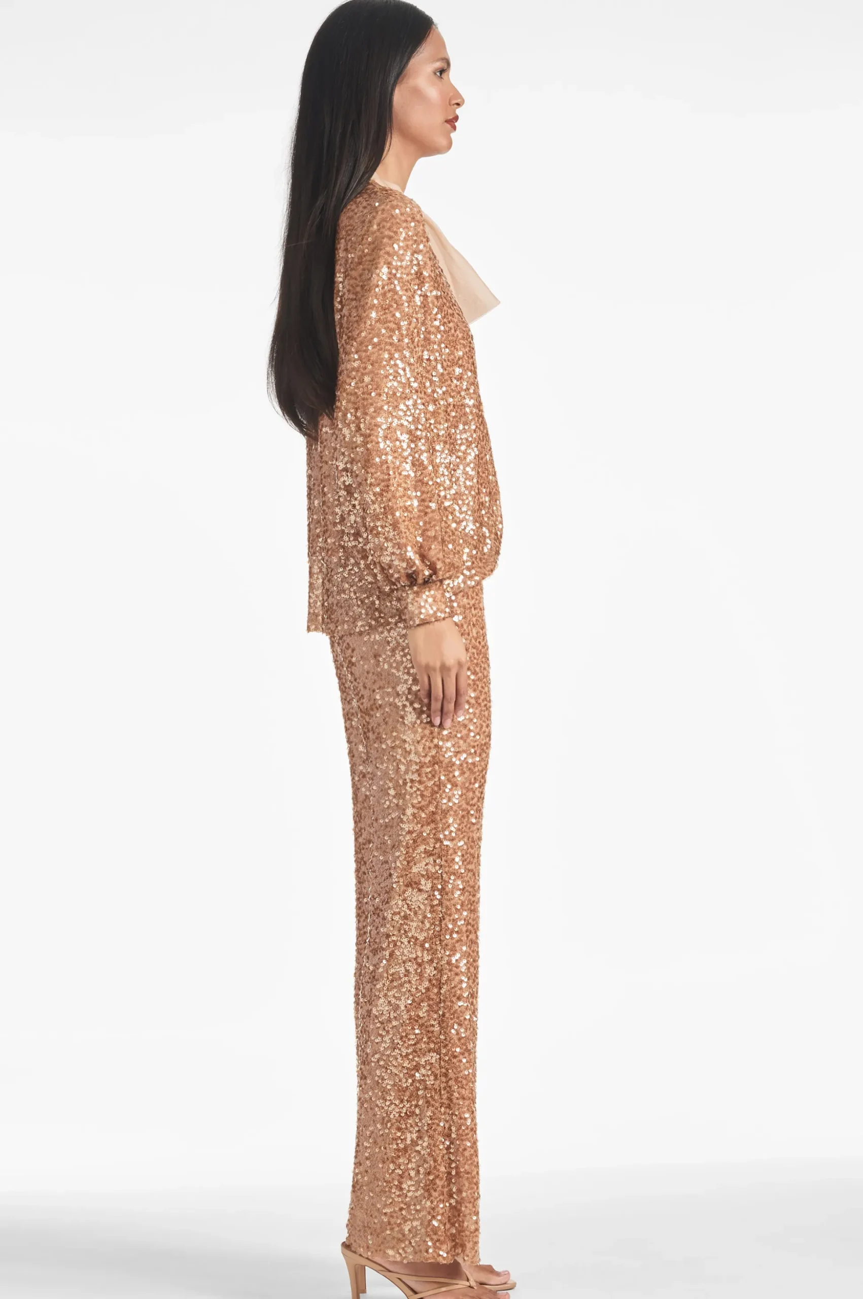 Sachin & Babi Matching Sets|Plus Sizes<Sequin Bri Pant - Honey