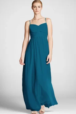 Sachin & Babi Sleeveless<Sienna Gown - Bottle Green Bottlegreen
