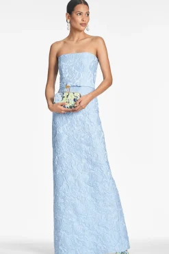 Sachin & Babi Strapless<Sophia Gown - Ice Blue Iceblue