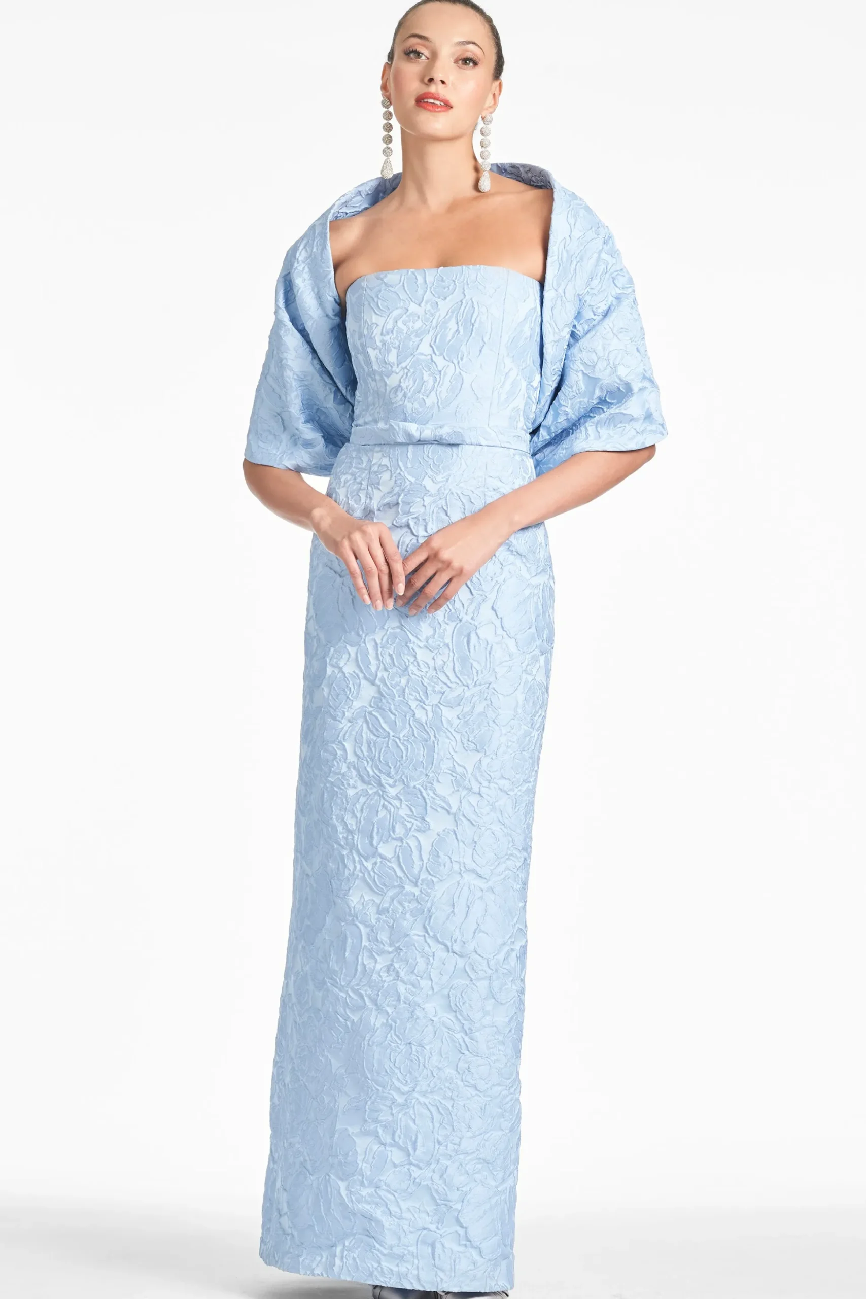 Sachin & Babi Strapless<Sophia Gown - Ice Blue Iceblue