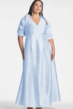 Sachin & Babi Shawls<The Hug Shawl - Glacial Blue Glacialblue