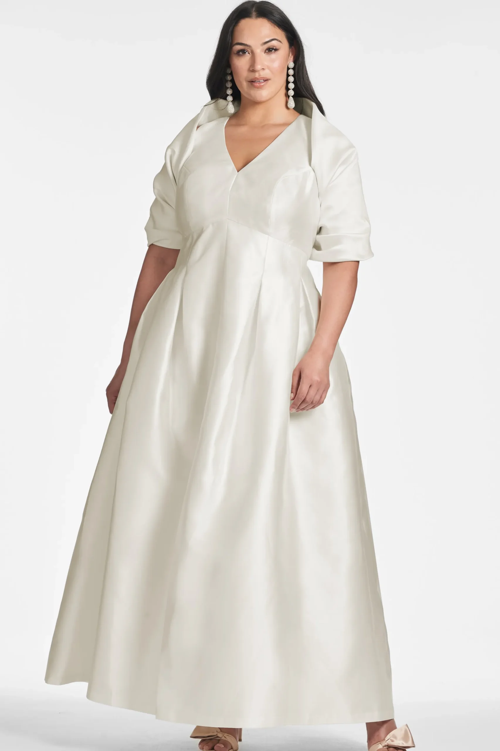 Sachin & Babi Shawls<The Hug Shawl - Ivory