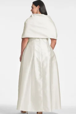Sachin & Babi Shawls<The Hug Shawl - Ivory