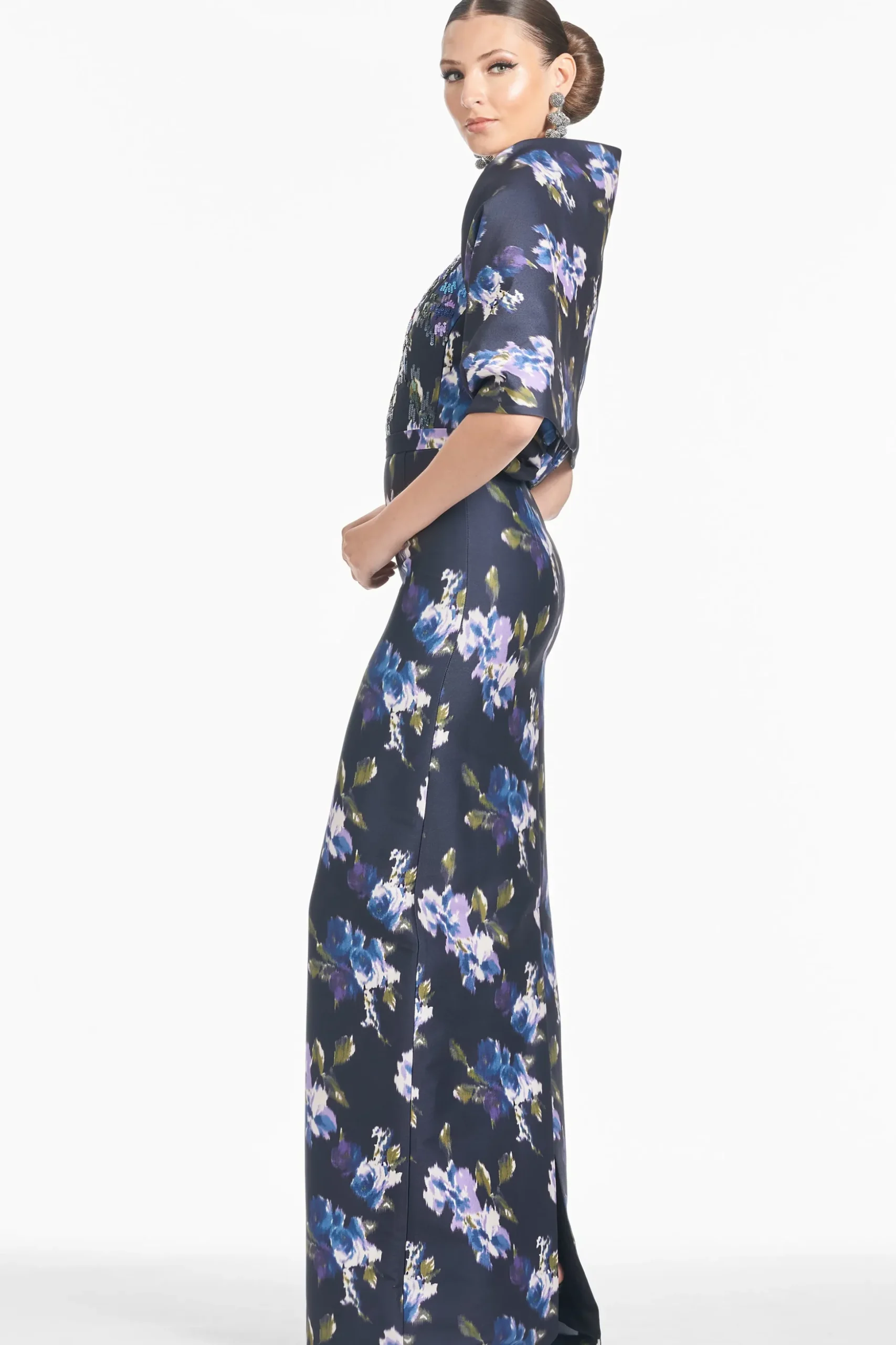 Sachin & Babi Shawls<The Hug Shawl - Midnight Corsage Midnightcorsage