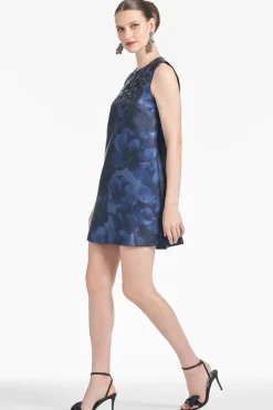 Sachin & Babi Mini<Uma Dress - Deep Ocean Bouquet Deepoceanbouquet