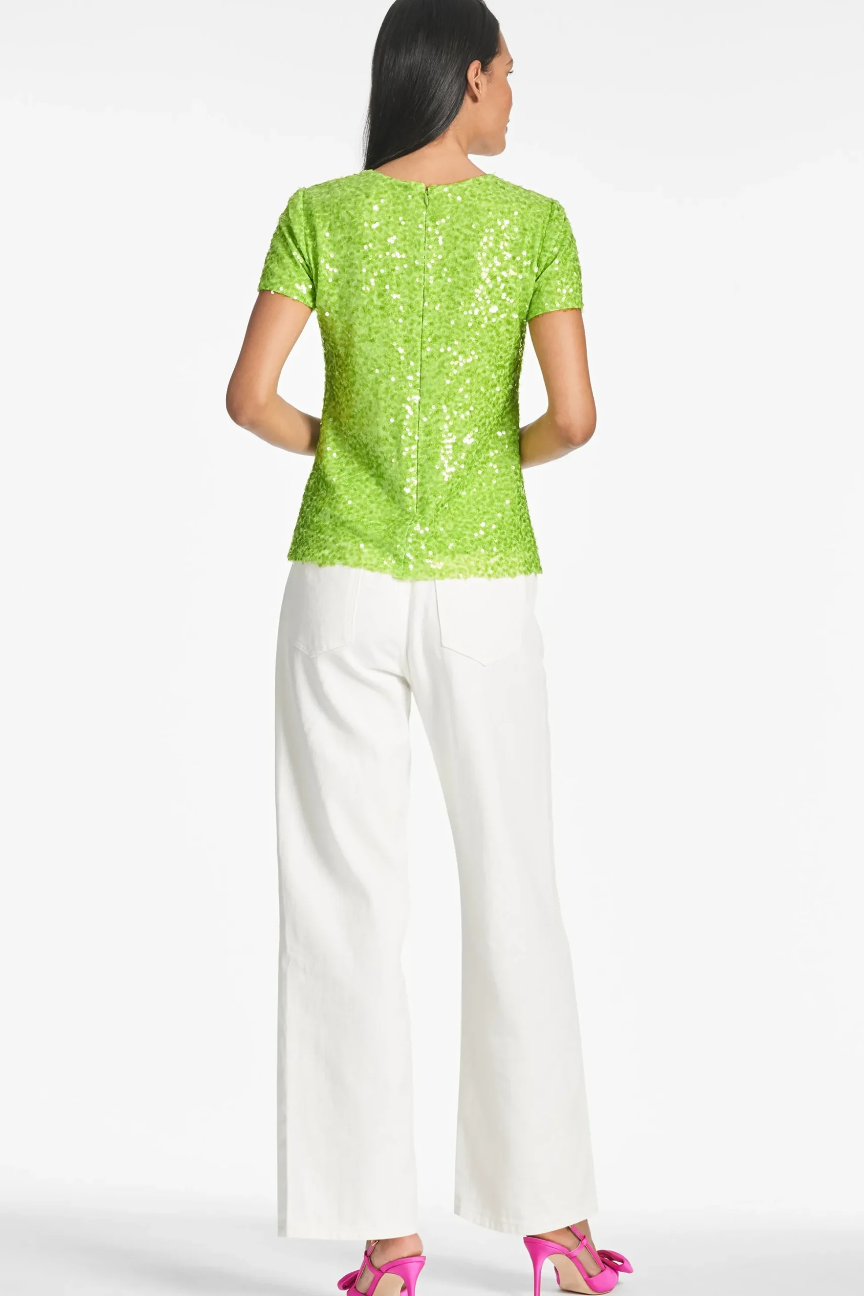 Sachin & Babi Tops & Blouses<Veronica Top - Electric Lime Electriclime