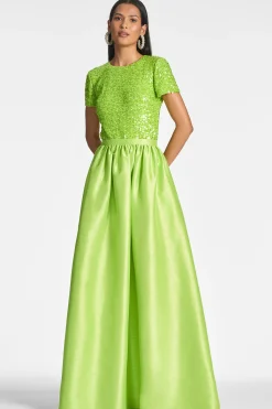Sachin & Babi Tops & Blouses<Veronica Top - Electric Lime Electriclime