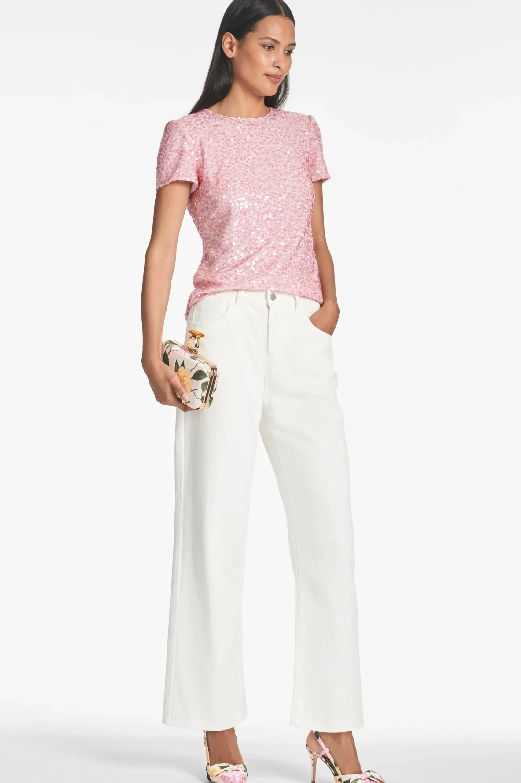 Sachin & Babi Tops & Blouses<Veronica Top - Petal Pink Petalpink