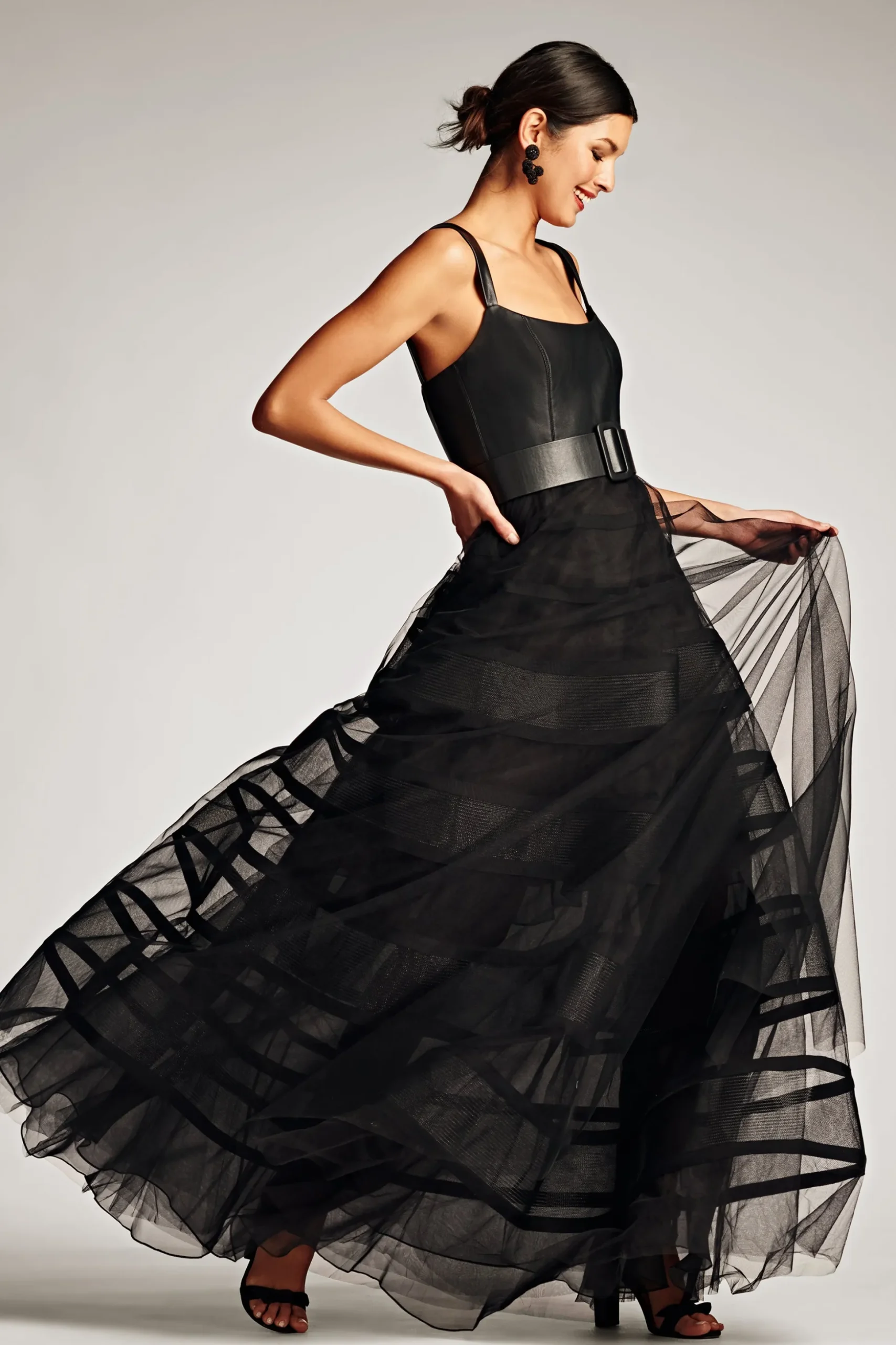 Sachin & Babi Sleeveless<Veruca Gown - Black
