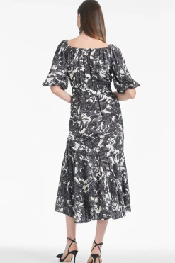 Sachin & Babi A-line<Zadi Dress - Graphic Scroll Graphicscroll
